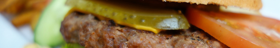Eating Burger Hot Dog Comfort Food at Sly's Sliders and Fries restaurant in Savannah, GA.
